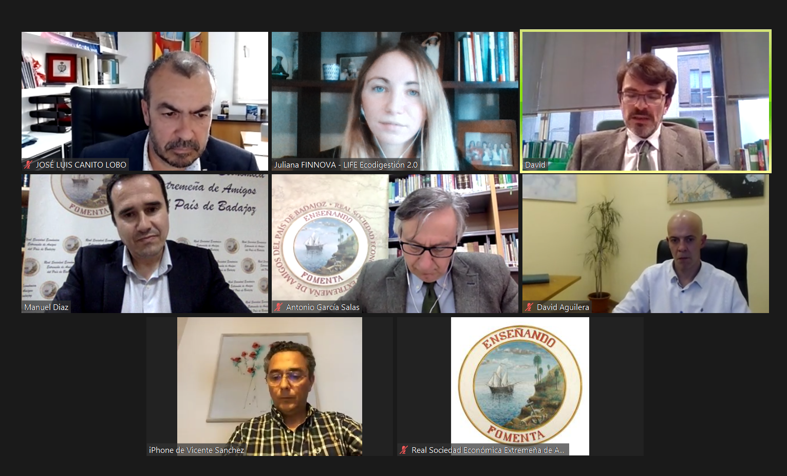 Tercer ciclo de la Real Sociedad Económica Extremeña de Amigos del País sobre el fondo de recuperación Next Generation EU en el sector energía